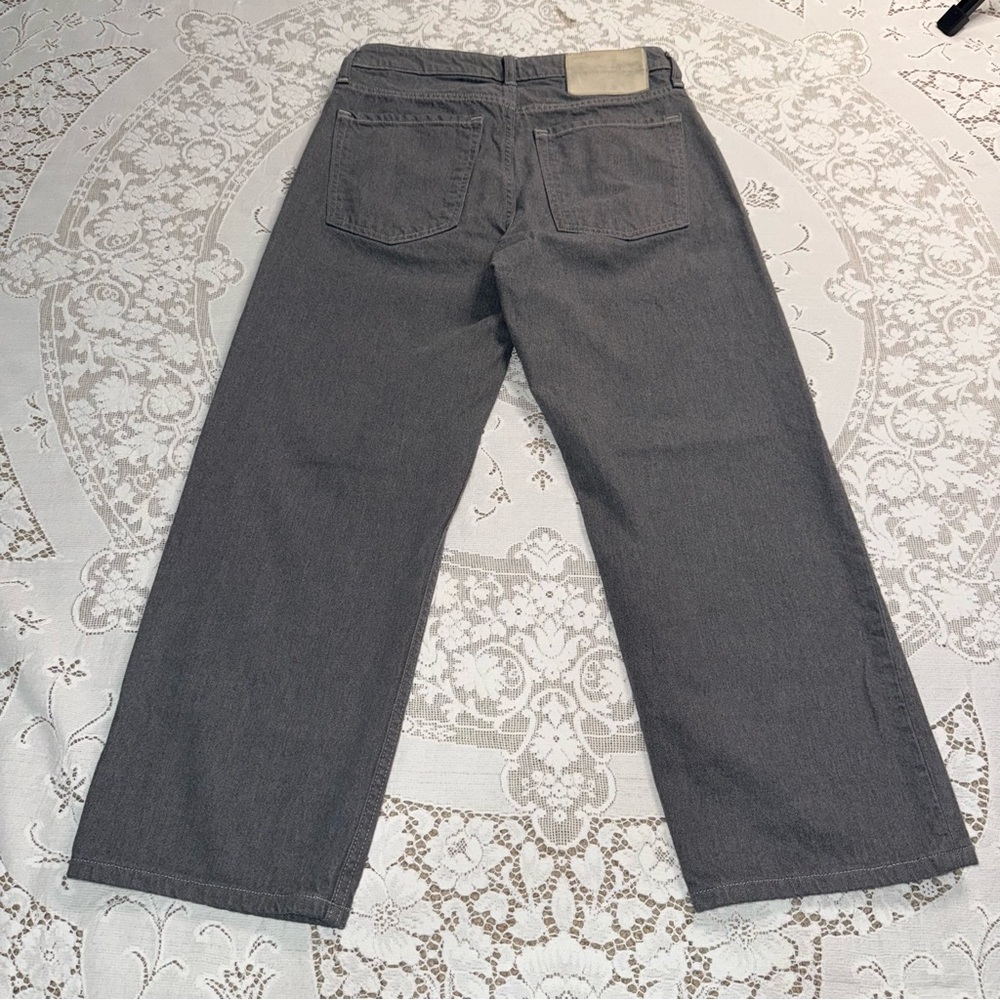 Banana Republic Men’s‎ Cuffed Taper Button Fly Grey Relaxed Fit Jeans Size 27